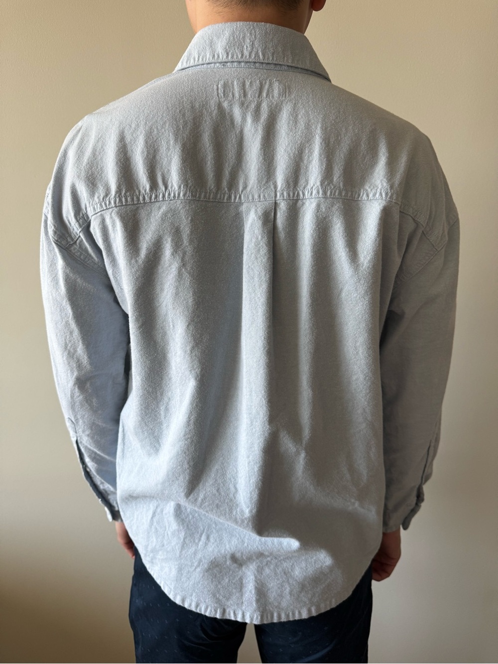 Hollister Light Blue Casual Button-Down Shirt
